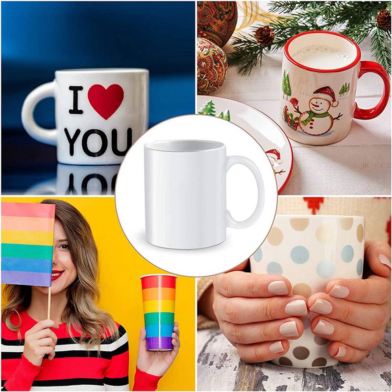 ABXF-280Pcs Film Shrink Wrap S - Sublimation Mug White ulasan dan harga