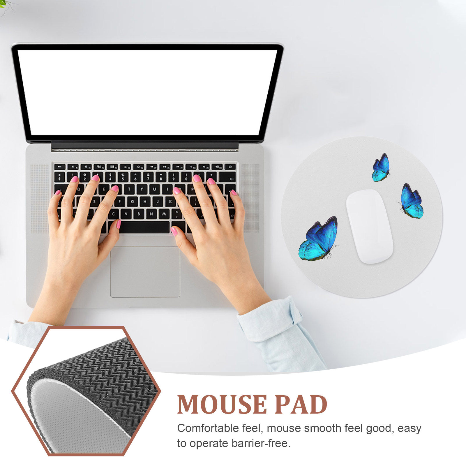 5Pcs Alas Mouse Karet Kosong u - Mouse Pad Blank Sublimation ulasan dan harga