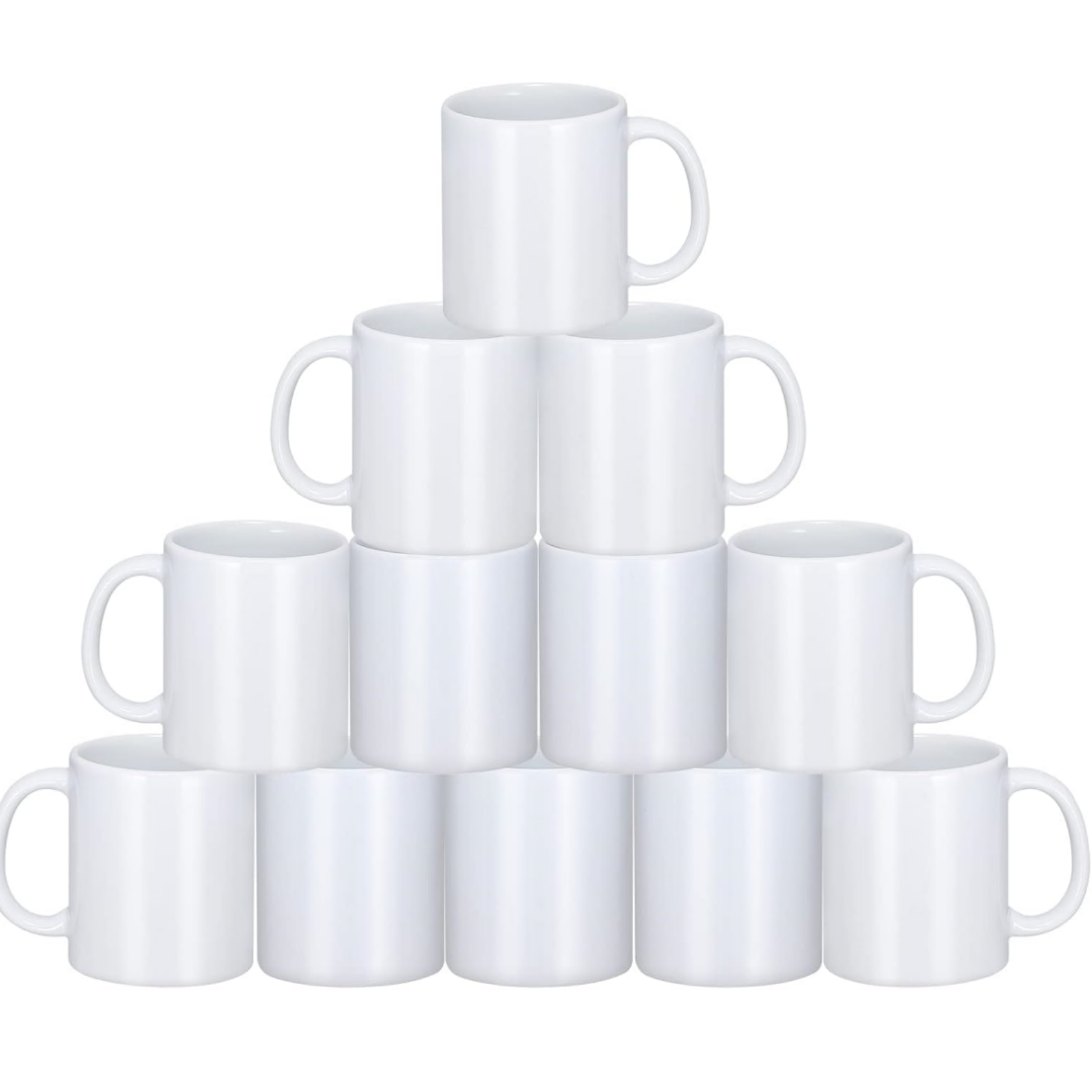 HTVRONT Mug Sublimasi Keramik  - Sublimation Mug White ulasan dan harga