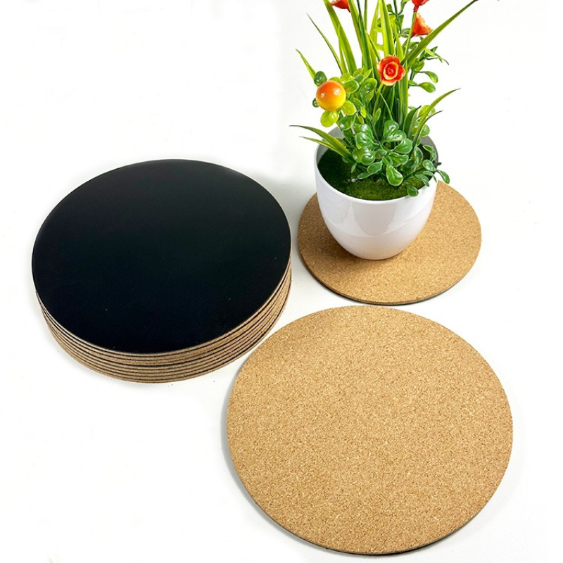 2/4Pcs/Lot Alas Dapur Anti Pan - Coaster Sublimation Blank ulasan dan harga