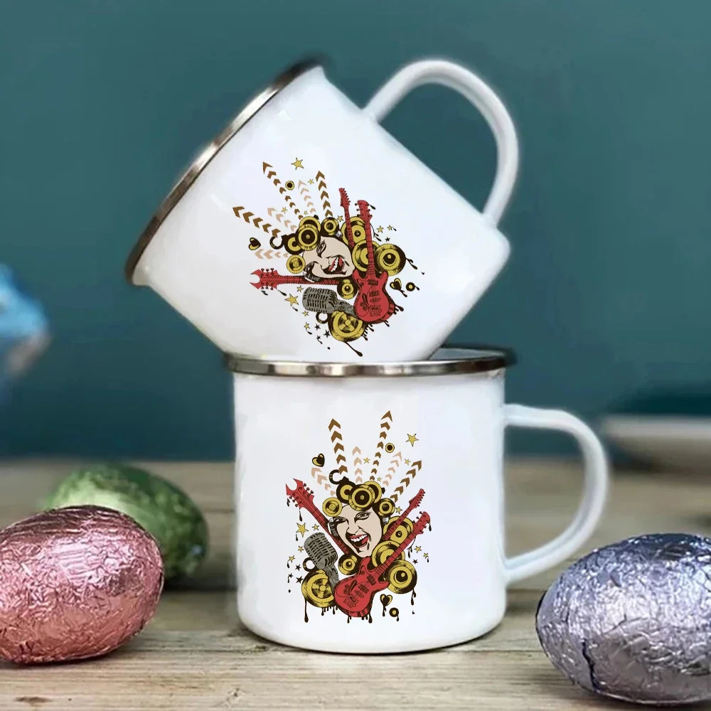 Mug logam putih cangkir Enamel - Sublimation Mug White ulasan dan harga