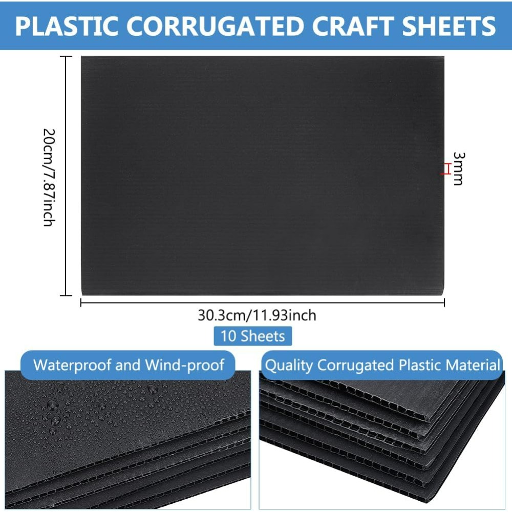 Lembar plastik 12x7.8 inci pap - Yard Sign Blank ulasan dan harga