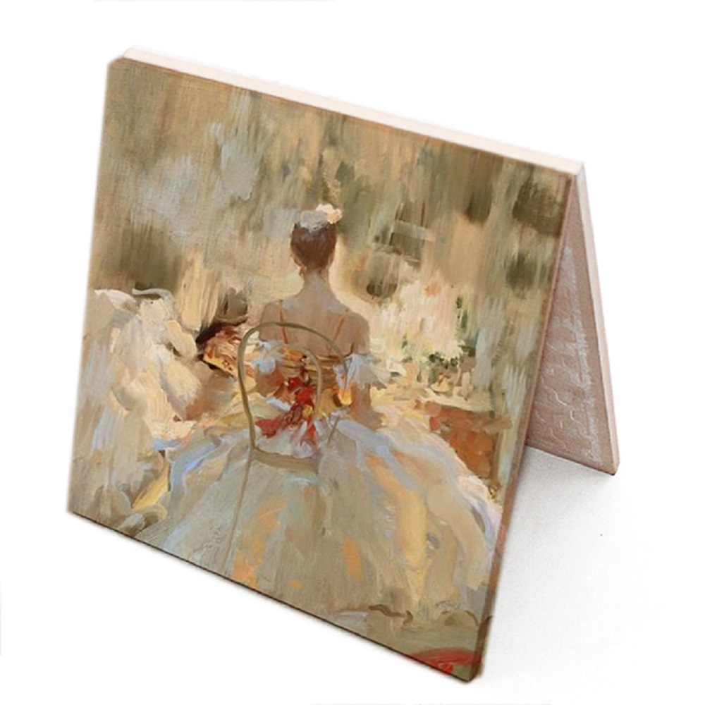 20 buah ubin persegi putih pol - Ceramic Tile Blank ulasan dan harga