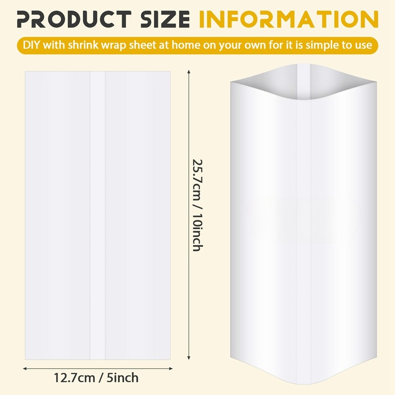 50/100 PCS Sarung Plastik Susu - Sublimation Mug White ulasan dan harga