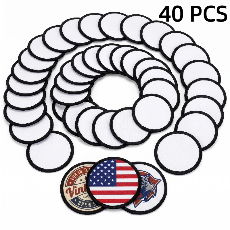 40 Buah Patch Sublimasi Kain u - Hat Sublimation Blank ulasan dan harga